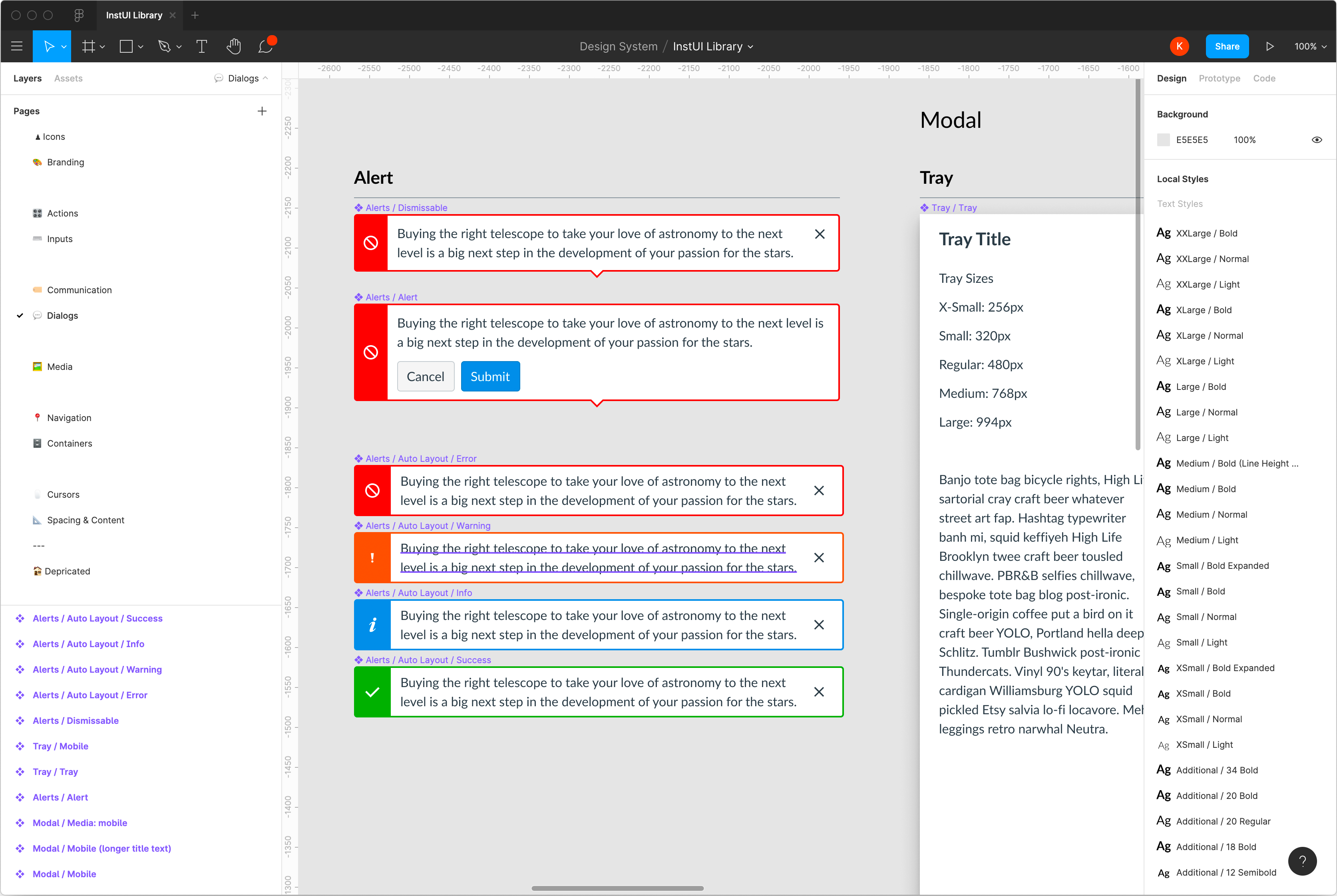 Figma Library Example